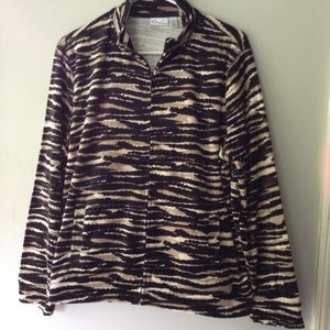 Animal print jacket
